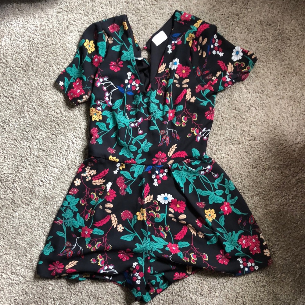 Floral Romper